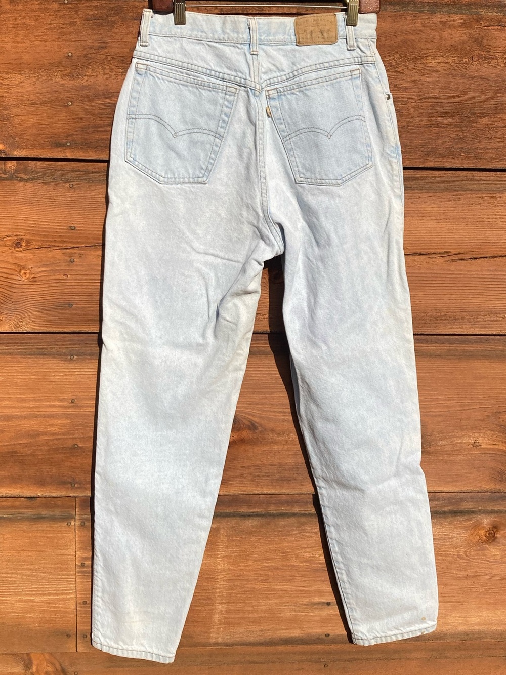 LEVI'S Vintage Tapered High-Rise Light Wash Jeans